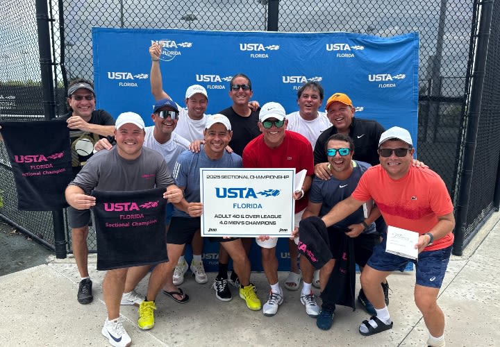 Más de 35 equipos de Florida se preparan para el Campeonato Nacional de la Liga de Adultos de la USTA 2025.